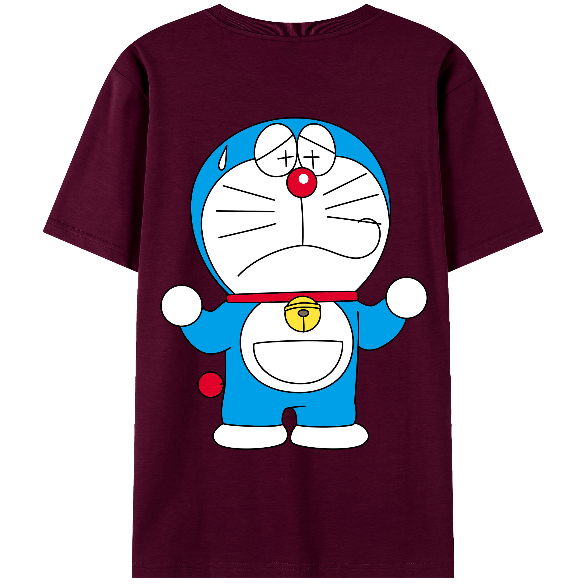 （画像用） ドラえもん Doraemon レディース半袖Tシャツ(バックプリント)